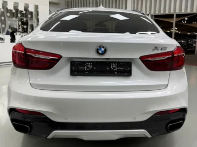 2018 BMW X6 XDrive50i M Sport 8 Cylinders Petrol Engine White Brown SUV GCC Specs