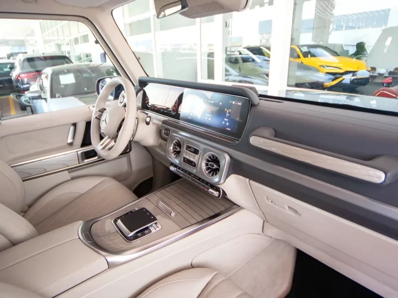 2025 Mercedes-Benz G-Class G 63 AMG 4.0 Litres V8 Biturbo Petrol Engine Blue White SUV