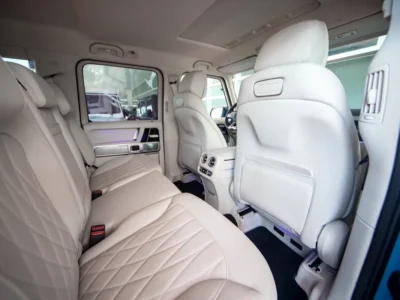 2023 Mercedes-Benz G-Class G 63 AMG 4.0 Litres V8 Biturbo Petrol Engine Blue White SUV