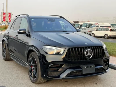 2021 Mercedes-Benz GLE-Class GLE 63 S AMG 4Matic 8 Cylinder Engine Black Brown SUV