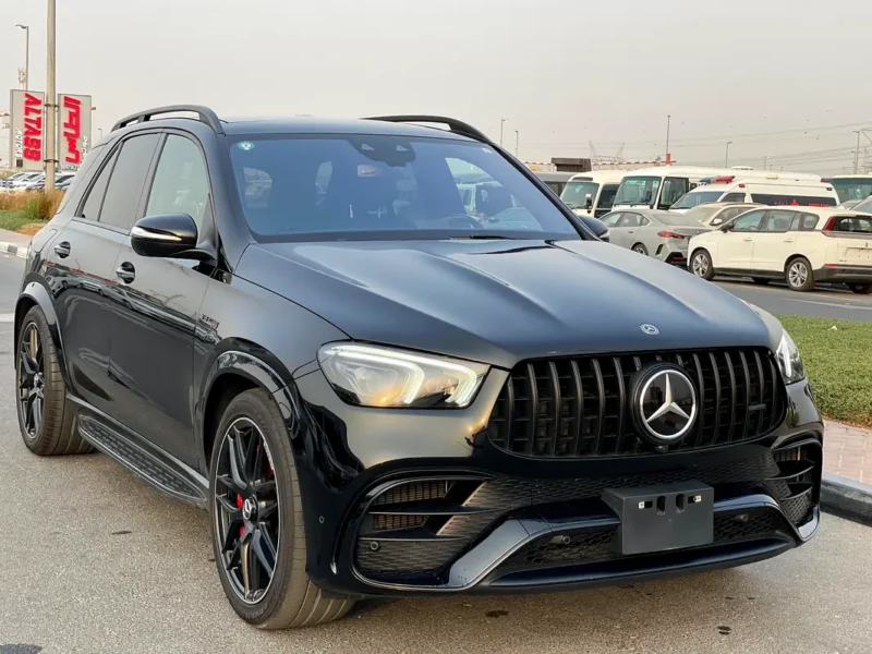 2021 Mercedes-Benz GLE-Class GLE 63 S AMG 4Matic 8 Cylinder Engine Black Brown SUV