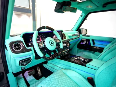 2021 Mercedes-Benz G-Class Brabus Other 8 Cylinders Petrol Engine Grey Green SUV