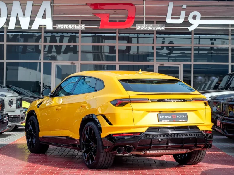 2024 Lamborghini Urus S Twin-Turbo V8 Petrol Engine 4.0 Litres Yellow Black SUV