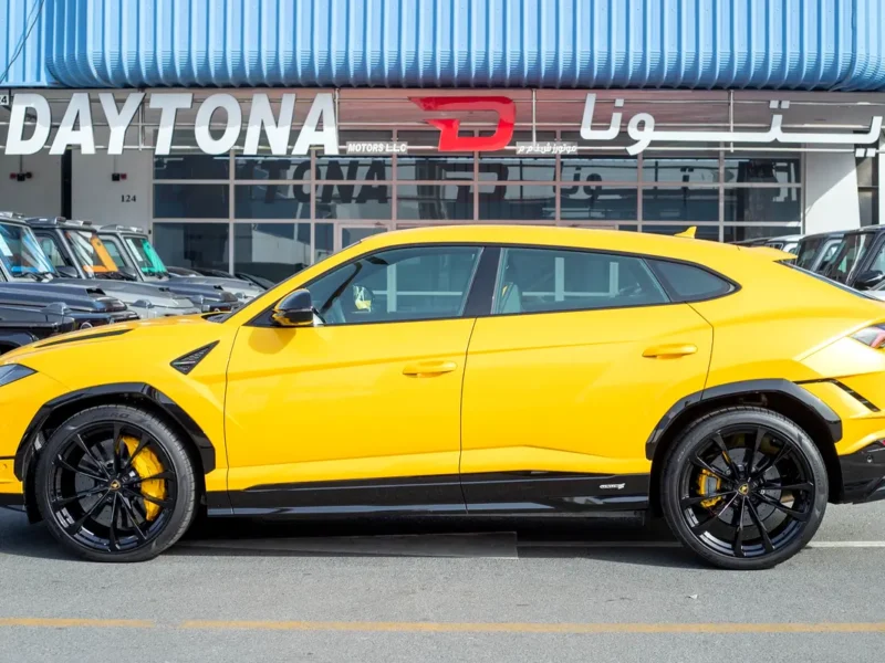 2024 Lamborghini Urus S Twin-Turbo V8 Petrol Engine 4.0 Litres Yellow Black SUV
