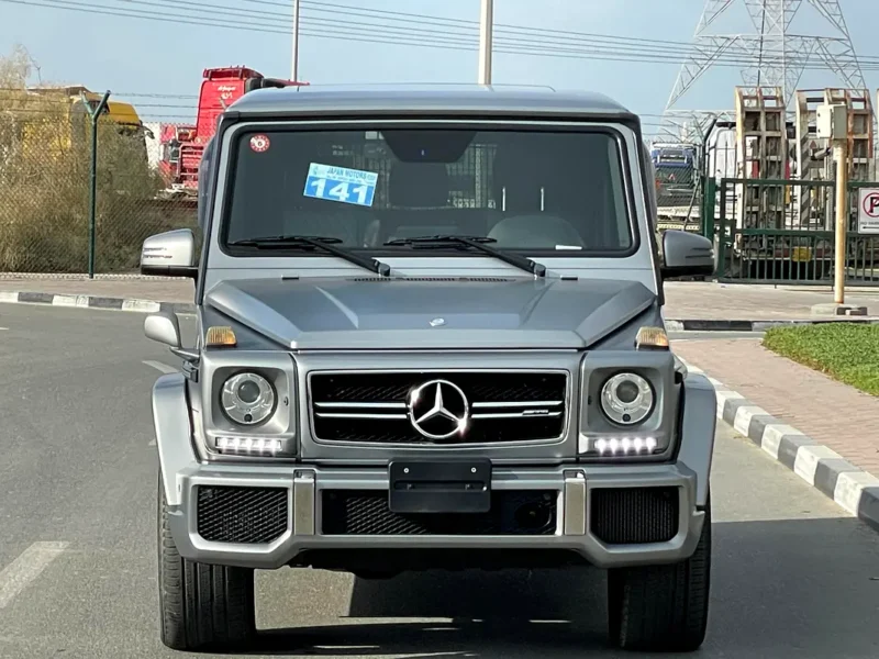 2017 Mercedes-Benz G-Class G 63 AMG 8 Cylinders Engine PLATINUM MAGNO Grey SUV