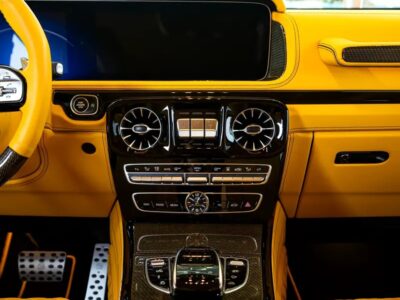 2022 Mercedes-Benz G-Class Brabus Other 4.0L V8 Bi-Turbo Engine Black Yellow SUV