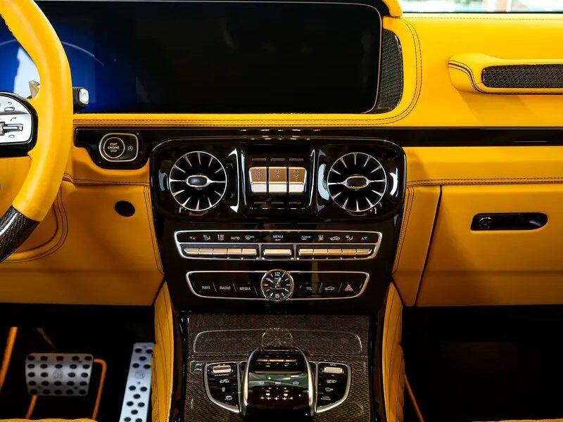 2022 Mercedes-Benz G-Class Brabus Other 4.0L V8 Bi-Turbo Engine Black Yellow SUV