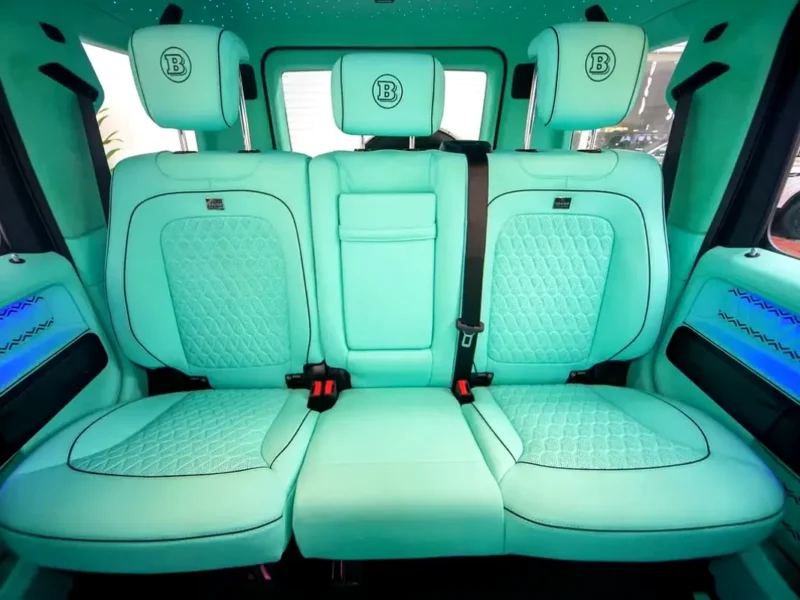 2021 Mercedes-Benz G-Class Brabus Other 8 Cylinders Petrol Engine Grey Green SUV