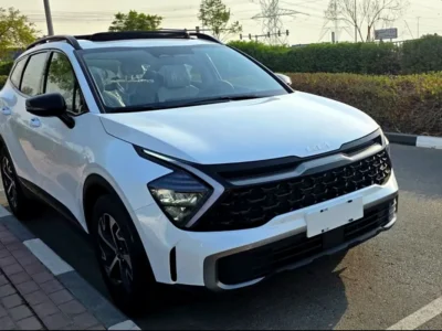2025 Kia Sportage Other 4 Cylinders Petrol Engine White SUV Automatic Full Option