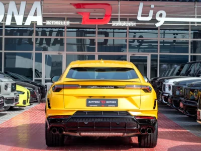 2024 Lamborghini Urus S Twin-Turbo V8 Petrol Engine 4.0 Litres Yellow Black SUV