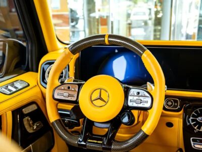 2022 Mercedes-Benz G-Class Brabus Other 4.0L V8 Bi-Turbo Engine Black Yellow SUV
