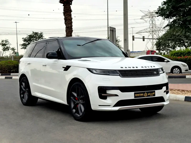 2024 Land Rover Range Rover Sport HSE Dynamic 3.0L inline-6-cylinder White Maroon SUV