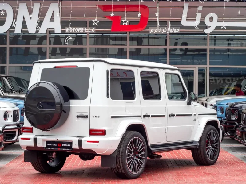 2025 Mercedes-Benz G-Class G 63 AMG 4.0 Litres V8 Biturbo Petrol Engine White SUV