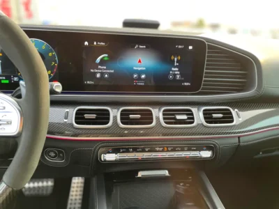 2021 Mercedes-Benz GLE-Class GLE 63 S AMG 4Matic 8 Cylinder Engine Black Brown SUV