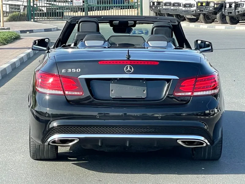 2014 Mercedes-Benz E-Class E 350 AMG 6 Cylinders Engine Black Convertible CLEAN CONDITION