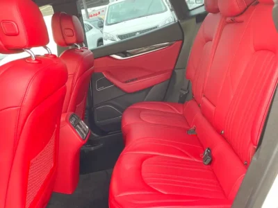 2017 Maserati Levante Standard V6 Engine White Red SUV Full option Excellent Condition