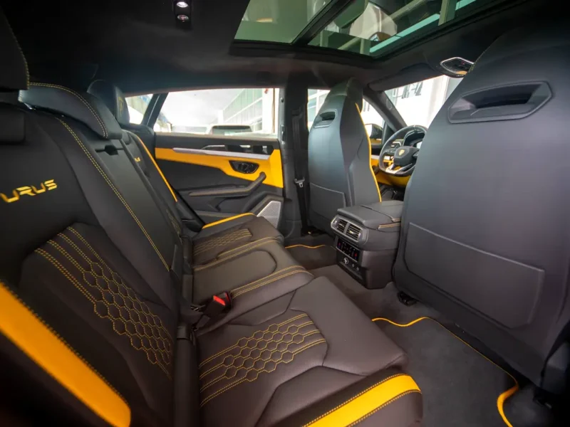 2024 Lamborghini Urus S Twin-Turbo V8 Petrol Engine 4.0 Litres Yellow Black SUV