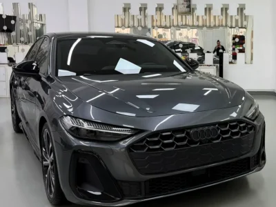 2025 Audi A5 40 TFSI S-Line 4 Cylinders Petrol Engine Grey Brown Sedan GCC Specs