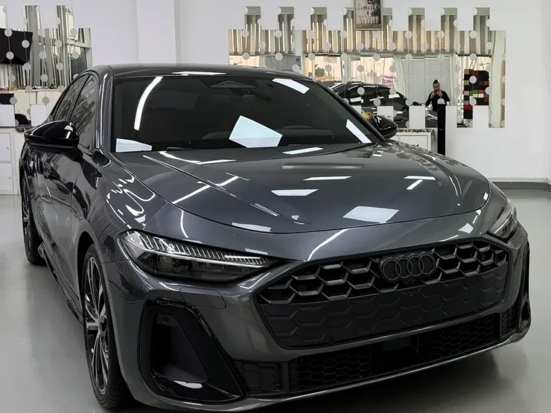 2025 Audi A5 40 TFSI S-Line 4 Cylinders Petrol Engine Grey Brown Sedan GCC Specs