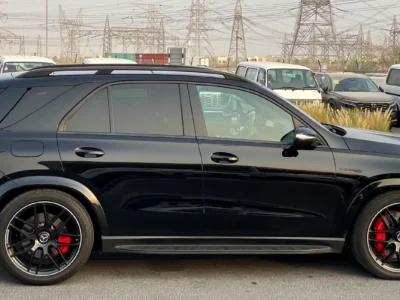 2021 Mercedes-Benz GLE-Class GLE 63 S AMG 4Matic 8 Cylinder Engine Black Brown SUV