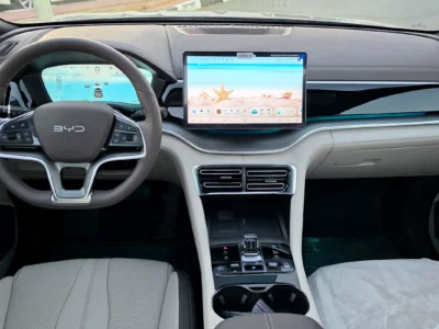 2024 BYD Song Plus DM-i 4 Cylinders Hybrid Engine Grey Beige SUV Full Option Automatic