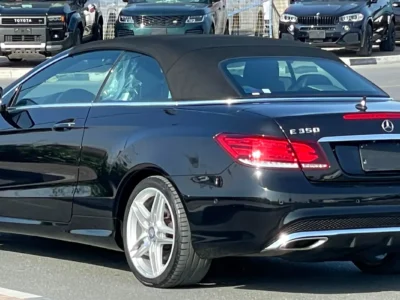 2014 Mercedes-Benz E-Class E 350 AMG 6 Cylinders Engine Black Convertible CLEAN CONDITION