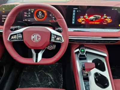 2025 MG MG 7 Other 4 Cylinders Petrol Engine Red Sedan Automatic GCC Specs