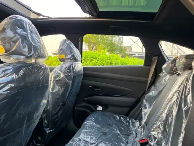 2025 Hyundai Tucson N Line 4 Cylinders Petrol Engine White Black SUV Automatic