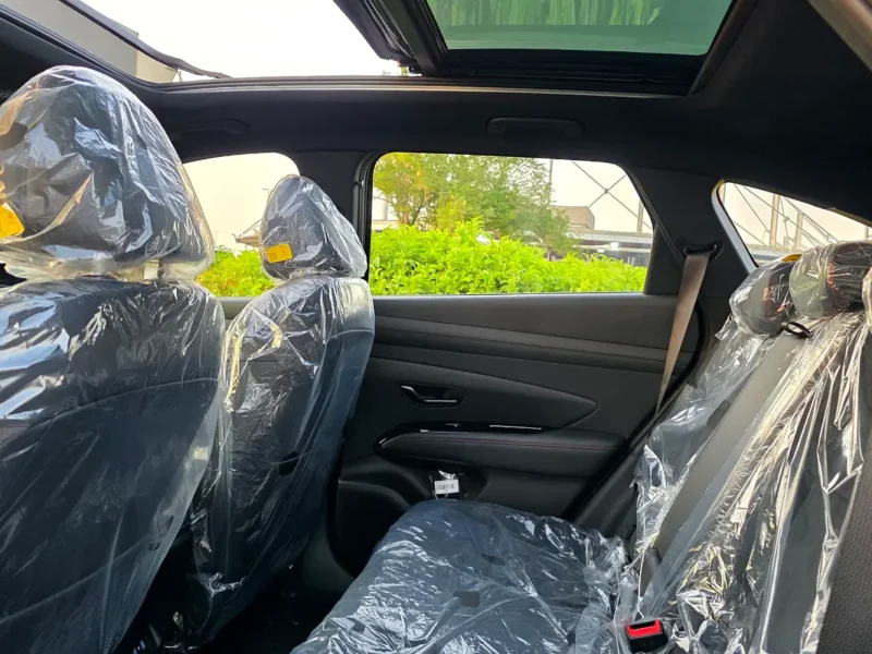 2025 Hyundai Tucson N Line 4 Cylinders Petrol Engine White Black SUV Automatic