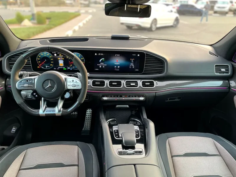 2021 Mercedes-Benz GLE-Class GLE 63 S AMG 4Matic 8 Cylinder Engine Black Brown SUV