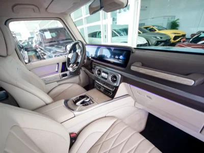 2023 Mercedes-Benz G-Class G 63 AMG 4.0 Litres V8 Biturbo Petrol Engine Blue White SUV