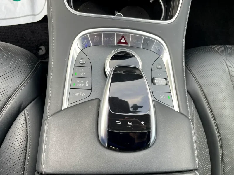 2015 Mercedes-Benz S-Class S 550 8 Cylinders Engine White Black Sedan PREMIUM PACKAGE