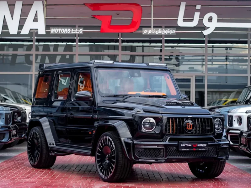 2024 Mercedes-Benz G-Class G 63 AMG 4.0 Litres V8 Biturbo Petrol Engine Black Orange SUV