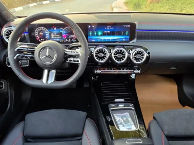 2025 Mercedes-Benz A-Class A 200 4 Cylinders Petrol Engine White Black Sedan