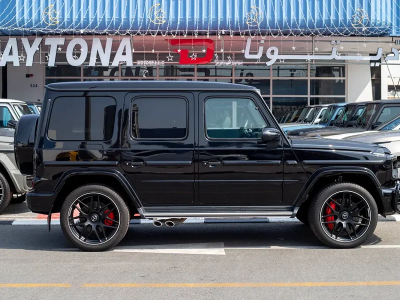 2023 Mercedes-Benz G-Class G 63 AMG 4.0 Litres V8 Biturbo Petrol Engine Black Red SUV