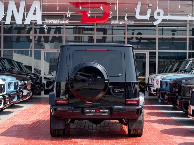 2023 Mercedes-Benz G-Class G 63 AMG 4.0 Litres V8 Biturbo Petrol Engine Black Red SUV