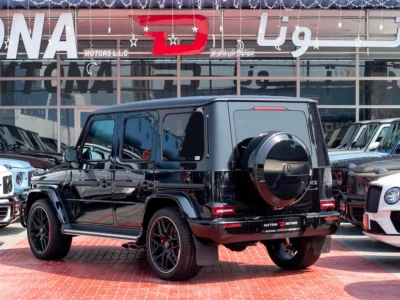 2023 Mercedes-Benz G-Class G 63 AMG 4.0 Litres V8 Biturbo Petrol Engine Black Red SUV