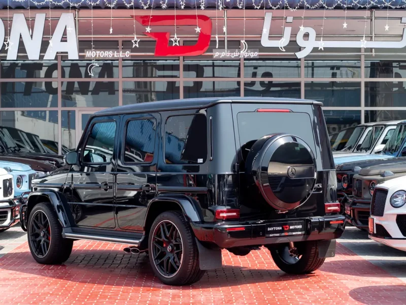 2023 Mercedes-Benz G-Class G 63 AMG 4.0 Litres V8 Biturbo Petrol Engine Black Red SUV