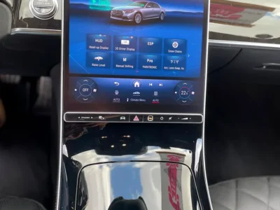 2022 Mercedes-Benz S-Class S 580 4Matic 8 Cylinders Engine White Black Sedan FULL OPTION