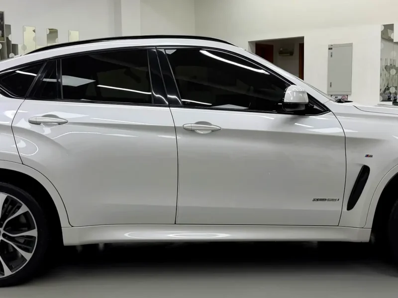 2018 BMW X6 XDrive50i M Sport 8 Cylinders Petrol Engine White Brown SUV GCC Specs