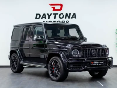 2021 Mercedes-Benz G-Class G 63 AMG 4.0 Litres V8 Biturbo Petrol Engine Black SUV