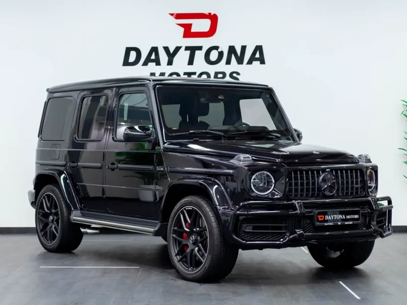 2021 Mercedes-Benz G-Class G 63 AMG 4.0 Litres V8 Biturbo Petrol Engine Black SUV