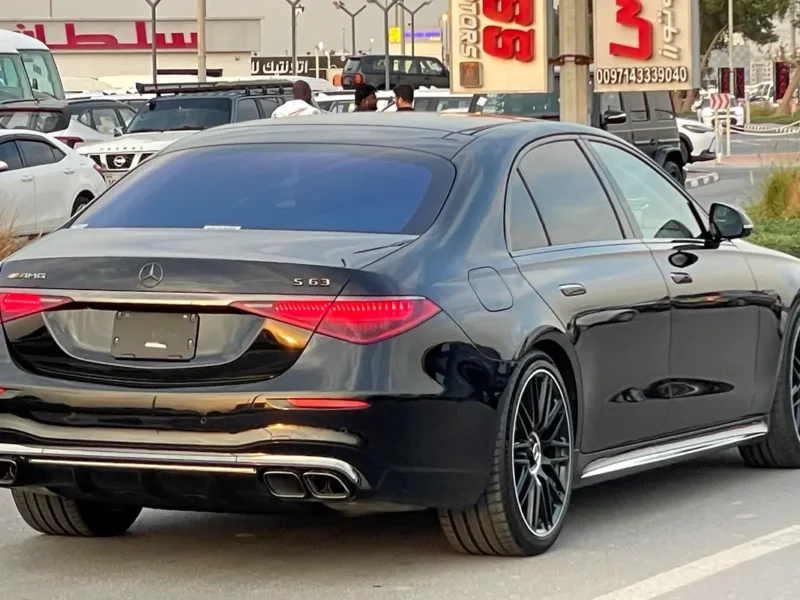 2024 Mercedes-Benz S-Class S 63 AMG 8 Cylinders Petrol Engine Black Beige Sedan EDITION 1