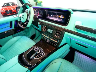 2021 Mercedes-Benz G-Class Brabus Other 8 Cylinders Petrol Engine Grey Green SUV