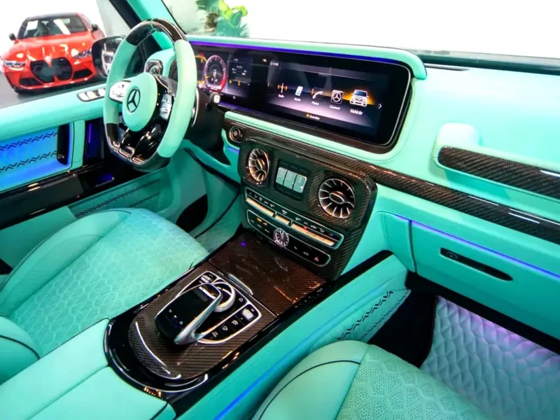 2021 Mercedes-Benz G-Class Brabus Other 8 Cylinders Petrol Engine Grey Green SUV