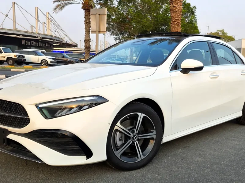 2025 Mercedes-Benz A-Class A 200 4 Cylinders Petrol Engine White Black Sedan