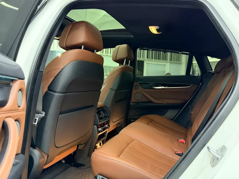 2018 BMW X6 XDrive50i M Sport 8 Cylinders Petrol Engine White Brown SUV GCC Specs