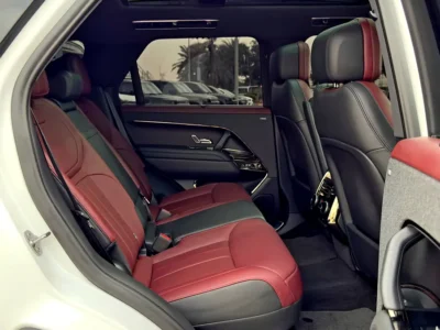 2024 Land Rover Range Rover Sport HSE Dynamic 3.0L inline-6-cylinder White Maroon SUV