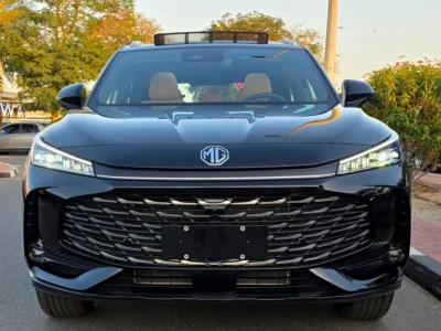 2025 MG HS 1.5 Litres 4 Cylinder Petrol Engine Black Orange Crossover Full option