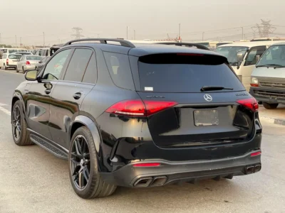 2021 Mercedes-Benz GLE-Class GLE 63 S AMG 4Matic 8 Cylinder Engine Black Brown SUV